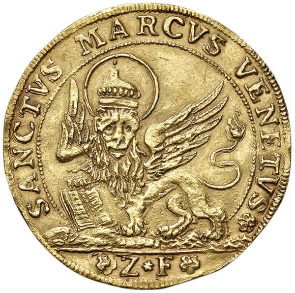VENEZIA. CARLO RUZZINI (1732-1735) OSELLA DA 4 ZECCHINI A. III 1734