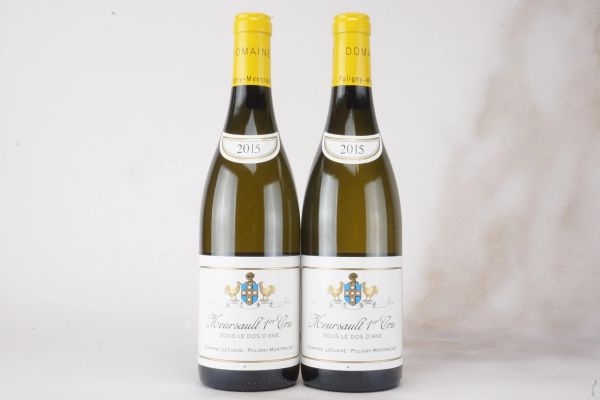 Meursault Sous Le Dos d&rsquo;Ane Domaine Leflaive 2015