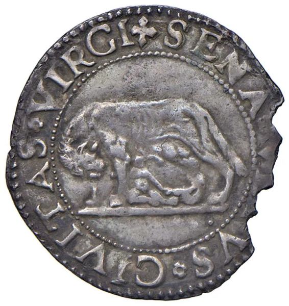 



SIENA. REPUBBLICA (1180-1390). GROSSO CON LA LUPA (Capitoli del 15 giugno 1526)