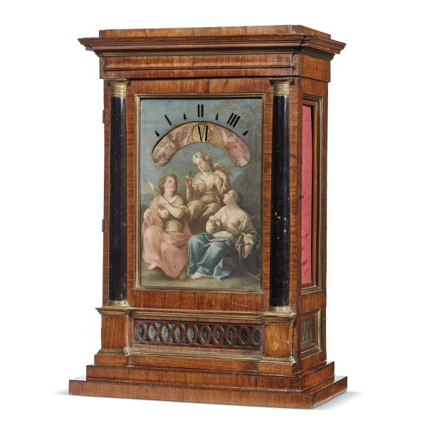 A TUSCAN CLOCK, &quot;EMPIRE&quot; PERIOD