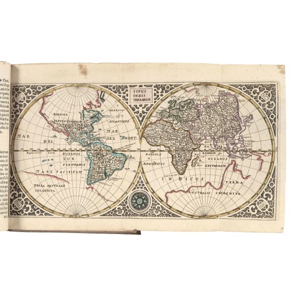 (Geografia - Mappe)   CLUVERIUS, Philippus.   Introductionis in universam geographiam, tam veterem quam novam.   Brunsuigae (Braunschweig), typis Andreae Dunckeri sumptibus Gothofredi Mulleri, 1652 (1647 al colophon).