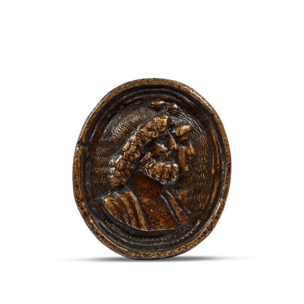 



Central Italy, 16th century, Portraits of Serapis and Isis, bronze