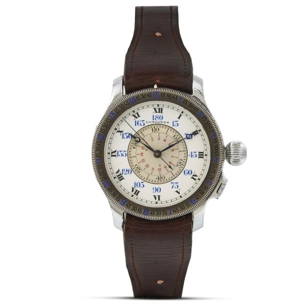 LONGINES LINDBERGH REF. 4365 OROLOGIO DA POLSO IN ARGENTO N. 384XX