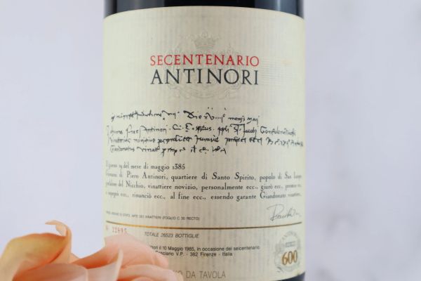 



Secentenario Antinori 1985