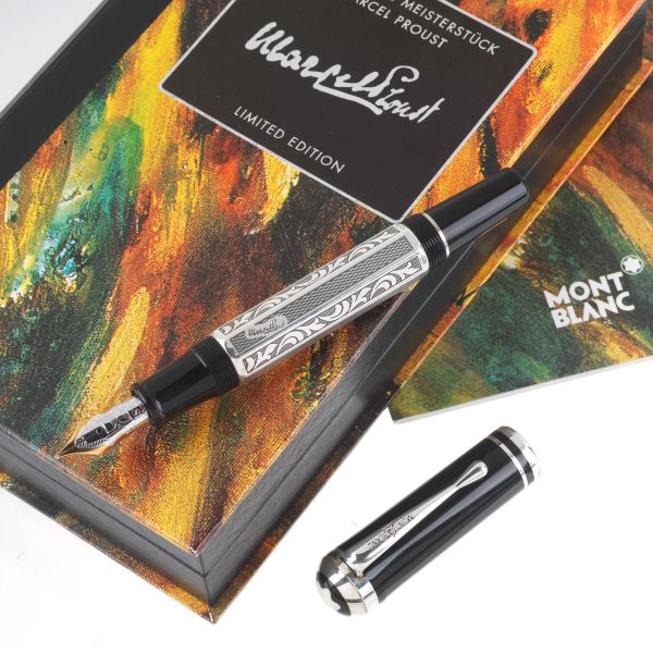MONTBLANC "MARCEL PROUST" WRITERS SERIES LIMITED EDITION N. 12384/21000 FOUNTAIN PEN, 1999