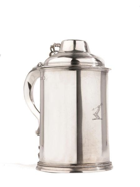      TANKARD, LONDRA, 1788, ARGENTIERE WILLIAM TURTON 