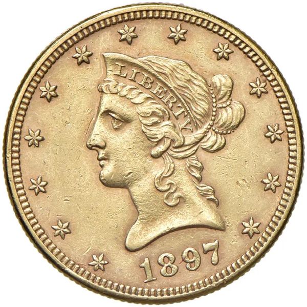 



STATI UNITI. 10 DOLLARI 1897 LIBERTY