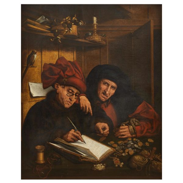 



Seguace di Quentin Massys, sec. XVII