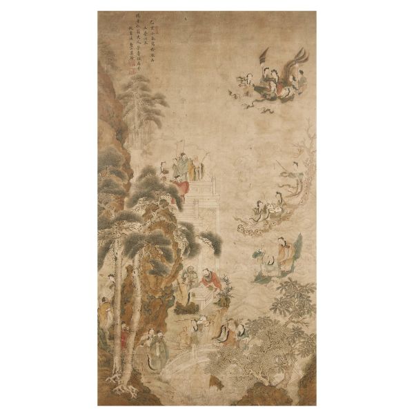A PAINTING, CHINA, QING DYNASTY, 19TH-20TH CENTURIES