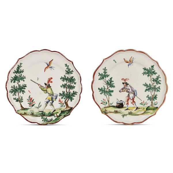 A PAIR OF CLERICI DISHES, MILAN, CIRCA 1770
