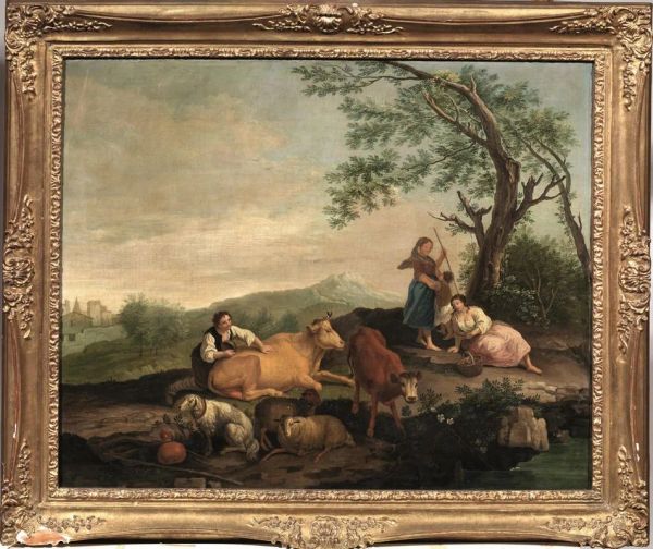  Seguace di Francesco Zuccarelli, fine sec. XVIII-inizi XIX                  