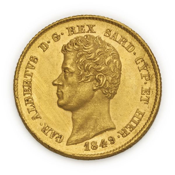 



Carlo Alberto (1831-1849) &ndash; 20 Lire 1849 &ndash; Zecca: Genova