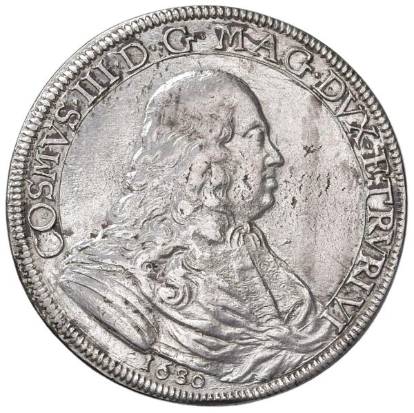FIRENZE. COSIMO III DE’ MEDICI (1670-1723) PIASTRA 1681