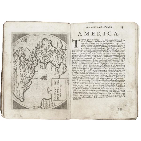 Ortelius, Abraham. Theatro del Mondo. Venezia, Banca, 1667.