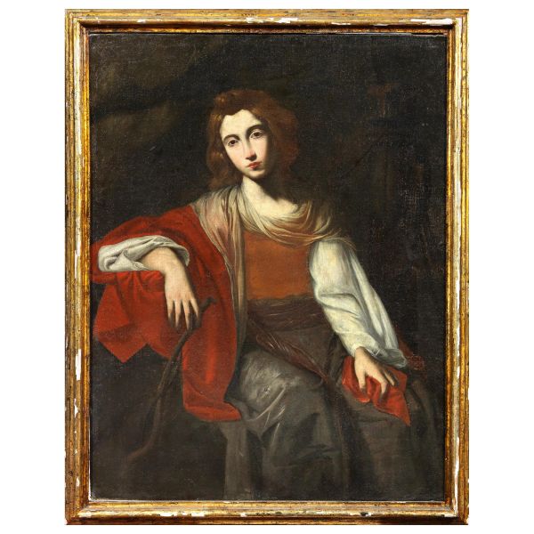Pittore caravaggista napoletano, sec. XVII