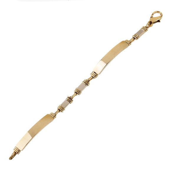 



CHAIN BRACELET IN 18KT TWO TONE GOLD