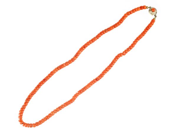      COLLANA DI CORALLO 