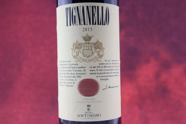 



Tignanello Antinori 2015