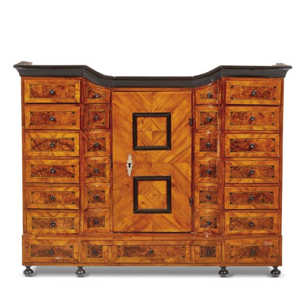 A LARGE NORTH-VENETIAN CABINET, 18TH CENTURY