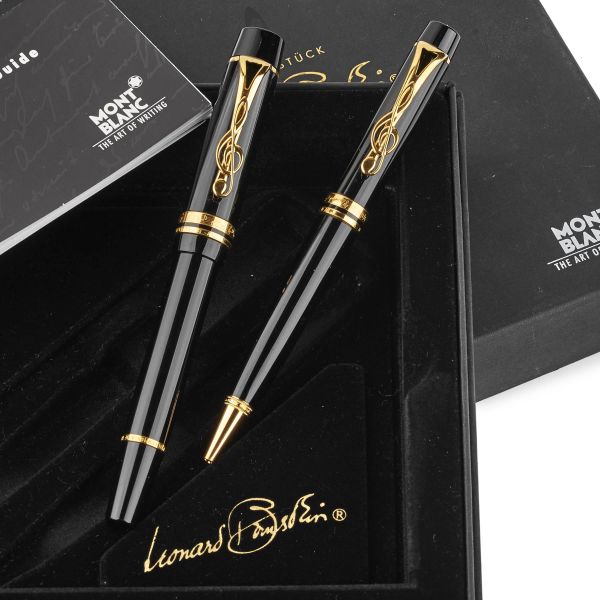 Montblanc - MONTBLANC LEONARD BERNSTEIN FOUNTAIN PEN AND BALLPOINT PEN