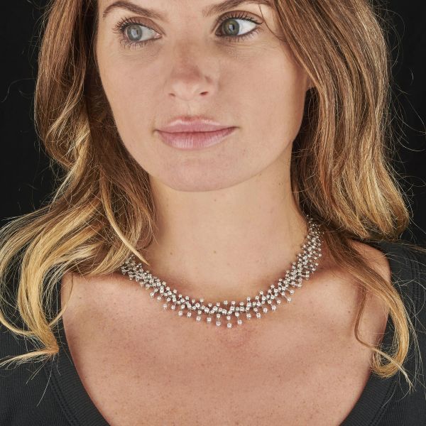 STEFAN HAFNER COLLANA CON DIAMANTI