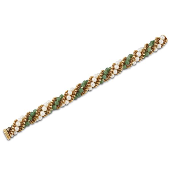 Van Cleef &amp; Arpels - VAN CLEEF &amp; ARPELS 1960's &quot;TWIST&quot; BRACELET IN 18KT YELLOW GOLD