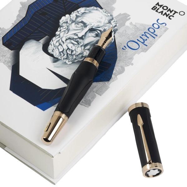Montblanc - MONTBLANC HOMER WRITERS SERIES LIMITED EDITION FOUNTAIN PEN N. 4539/9800, 2018