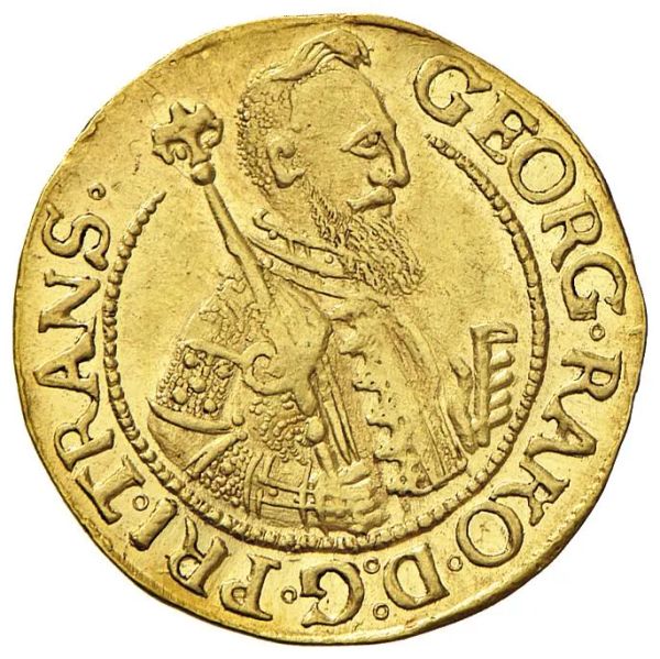 UNGHERIA TRANSILVANIA (SIEBENB&Uuml;RGEN) GEORG R&Aacute;K&Oacute;CZI I (1630-1648) DUCATO 1648