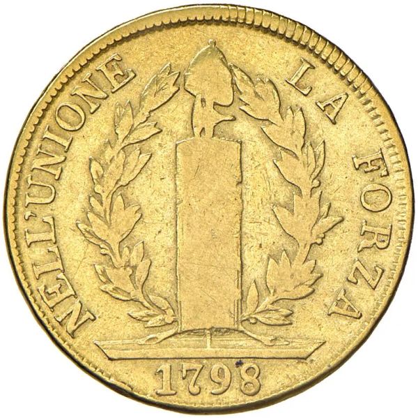     GENOVA. REPUBBLICA LIGURE (1798-1805) 48 LIRE 1798 