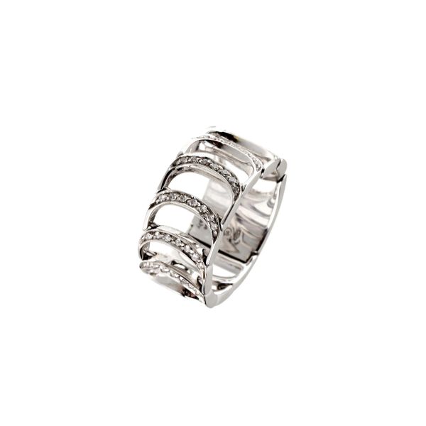 Damiani - 



DAMIANI DIAMOND BAND RING IN 18KT WHITE GOLD