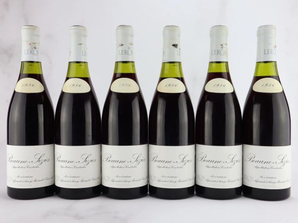 



Beaune-Sizies Leroy Negociants 1986