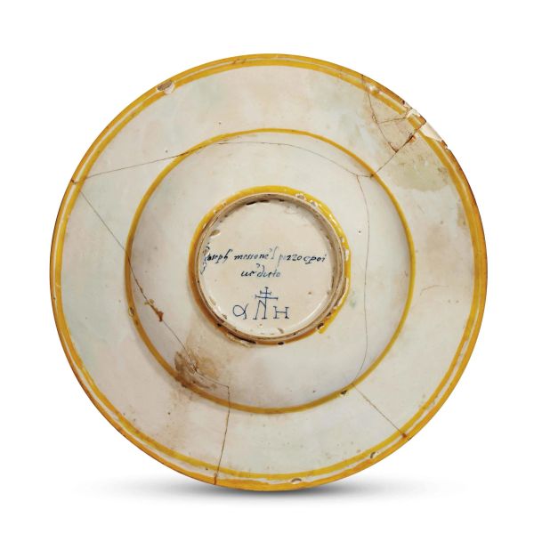 PIATTO, URBINO, BOTTEGA DI GUIDO DURANTINO, 1550-1570 CIRCA