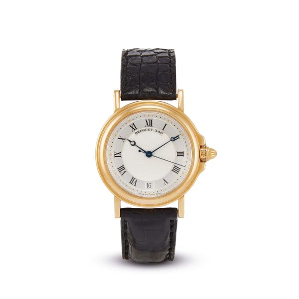 Breguet - 



BREGUET MARINE REF. 3401BA YELLOW GOLD WRISTWATCH 