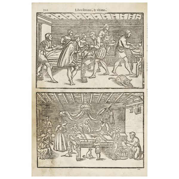 Dalla Croce, Giovanni Andrea. Cirugia universale e perfetta. Venezia, Pezzana, 1661.