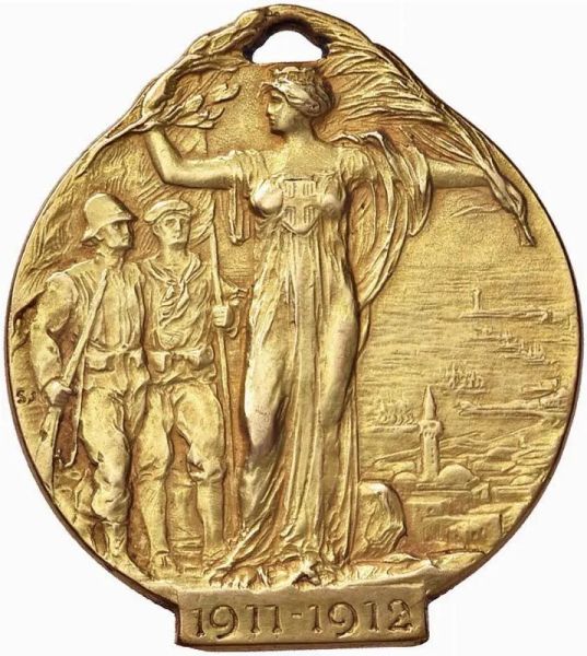 REGNO D&rsquo;ITALIA medaglia per la campagna di Libia (1911-1920)
