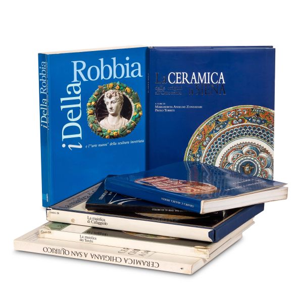 



MAIOLICA. TUSCANY. Lot of seven books