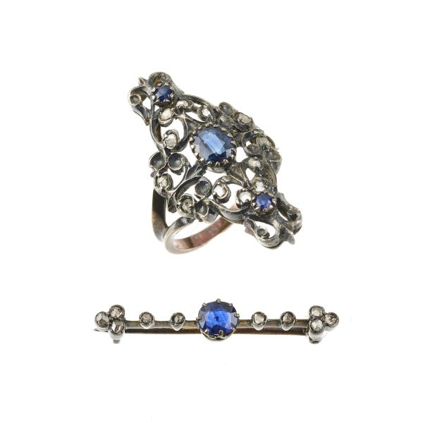 



SPILLA A BARRETTA CON ANELLO&nbsp; 