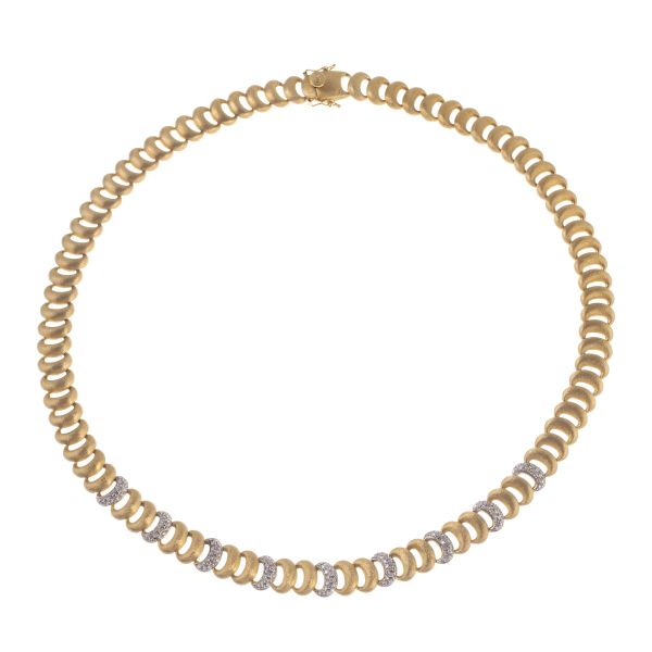



DIAMOND CHAIN NECKLACE IN 18KT TWO TONE GOLD