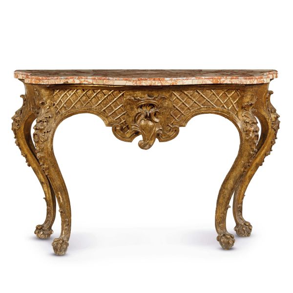 



A NORTHERN ITALY CONSOLE, 18TH CENTURY