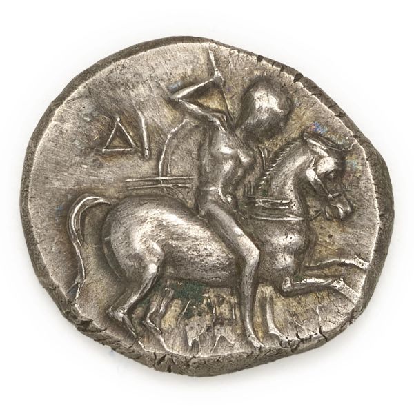 



Taras - Nomos o Didramma (275-235 a.C.)