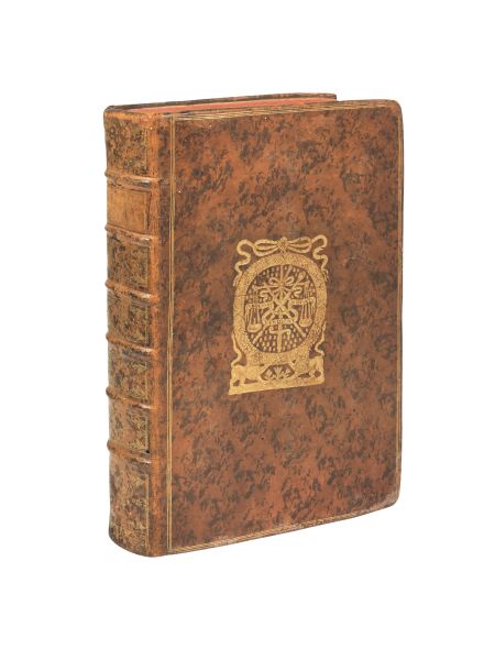 (Napoli - Sicilia - Legatura)   TURPIN, Mathieu.   Histoire de Naples et de Sicile.   A Paris, Chez Charles Hulpeau, 1630.