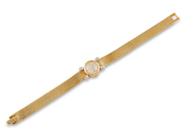      JAEGER LE COULTRE OROLOGIO DA DONNA IN ORO GIALLO 18 KT 