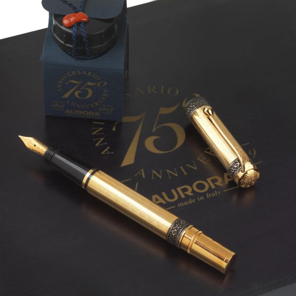 AURORA "75&deg; ANNIVERSARY" LIMITED EDITION FOUNTAIN PEN N. 0145/1919