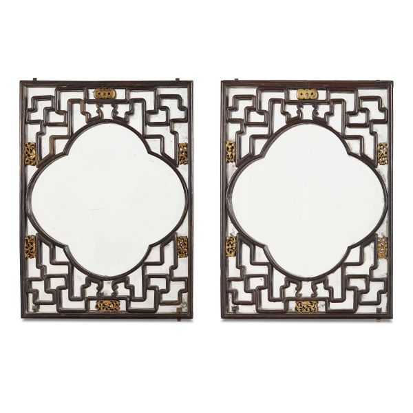 A PAIR OF MIRRORS, CHINA SEC. XX