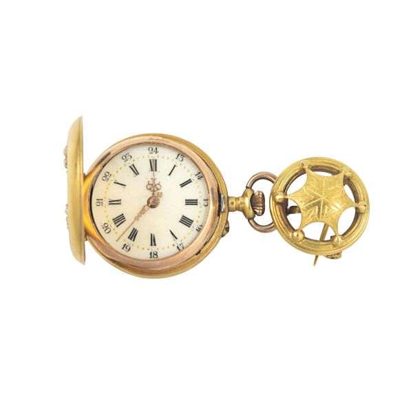 



BERTHOUD OROLOGIO DA TASCA DA DONNA CON SPILLA