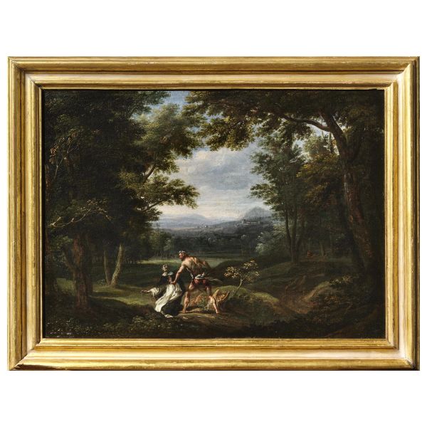 Pittore emiliano attivo a Roma, sec. XVII