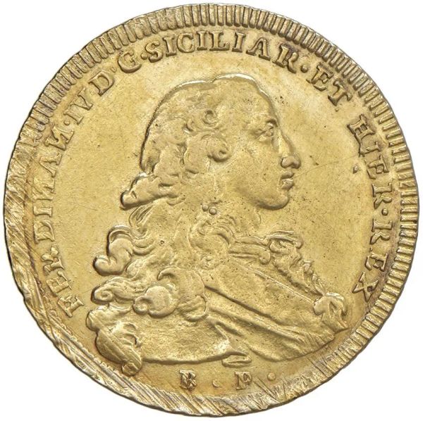 NAPOLI. FERDINANDO IV DI BORBONE (1759-1799). DA 6 DUCATI 1777