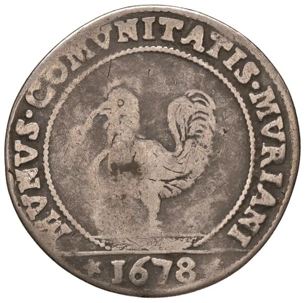      MURANO. ALVISE CONTARINI CVI DOGE (1676-1684) OSELLA 1678 