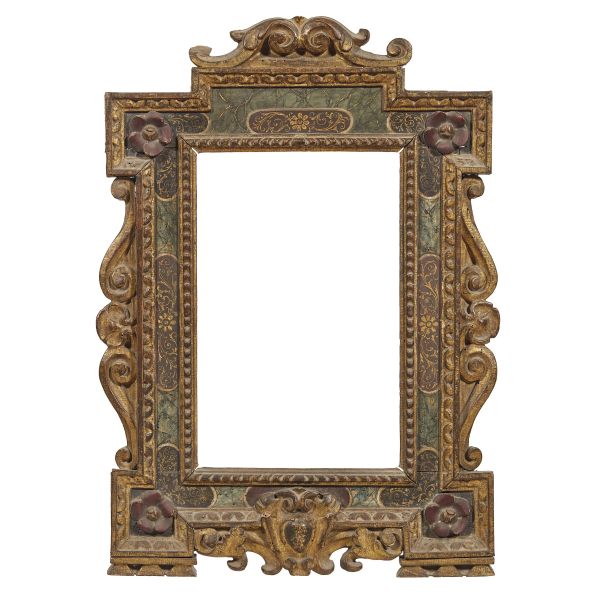 A NORTHERN ITALY AEDICULA FRAME, EARLY 17TH CENTURY