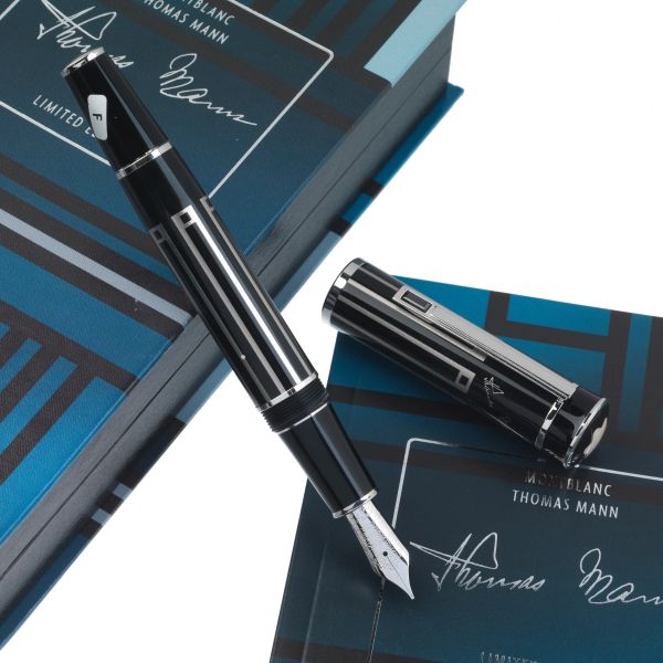 MONTBLANC THOMAS MANN PENNA STILOGRAFICA EDIZIONE LIMITATA N. 08986/12000 ANNO 2009